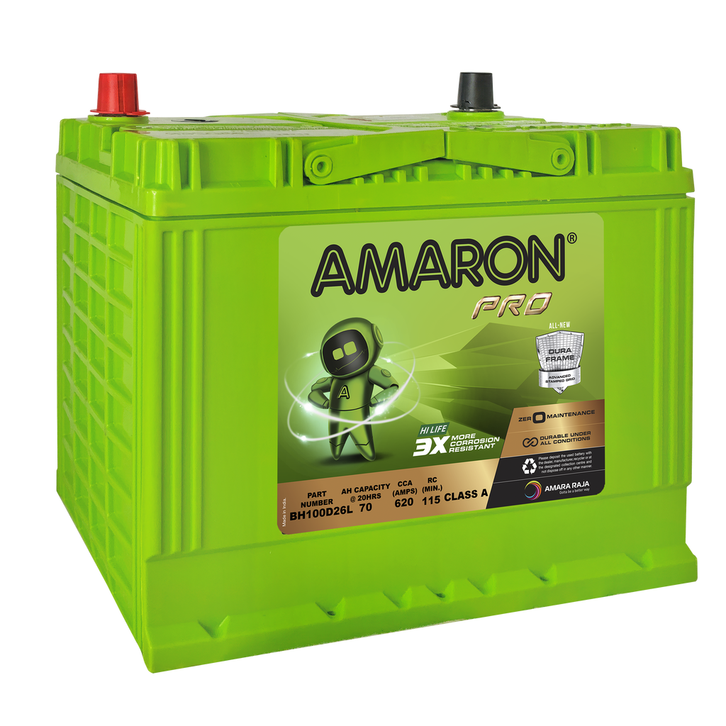 | AMARON |  PRO SERIES - DuraFrame ASG 100D26L (NS70L) - 620CCA