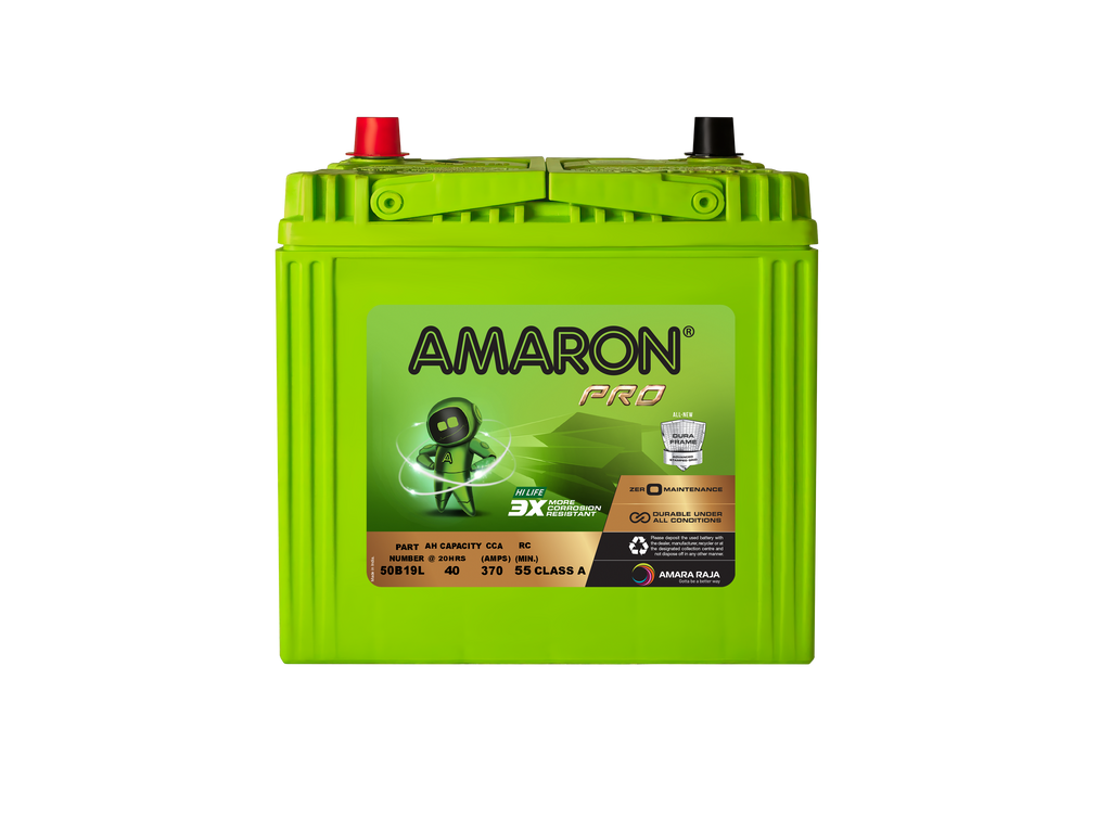 | AMARON |  PRO SERIES - DuraFrame ASG 50B19L (NS40L) - 370CCA