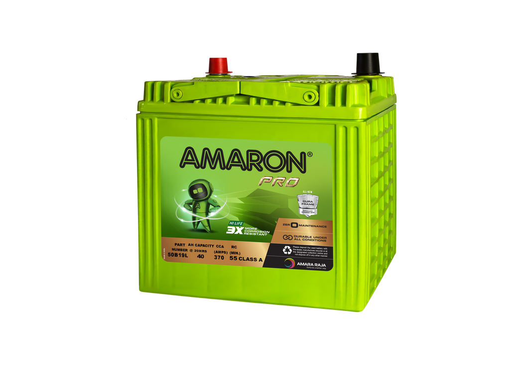 | AMARON |  PRO SERIES - DuraFrame ASG 50B19L (NS40L) - 370CCA