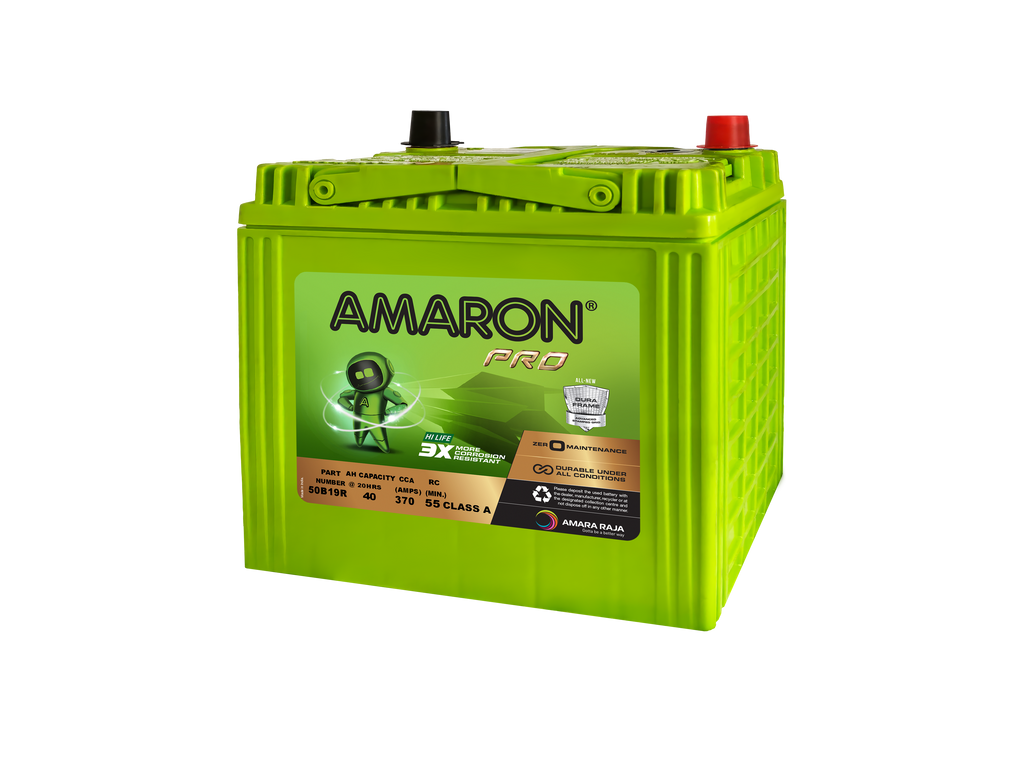 | AMARON |  PRO SERIES - DuraFrame ASG 50B19R (NS40) - 370CCA