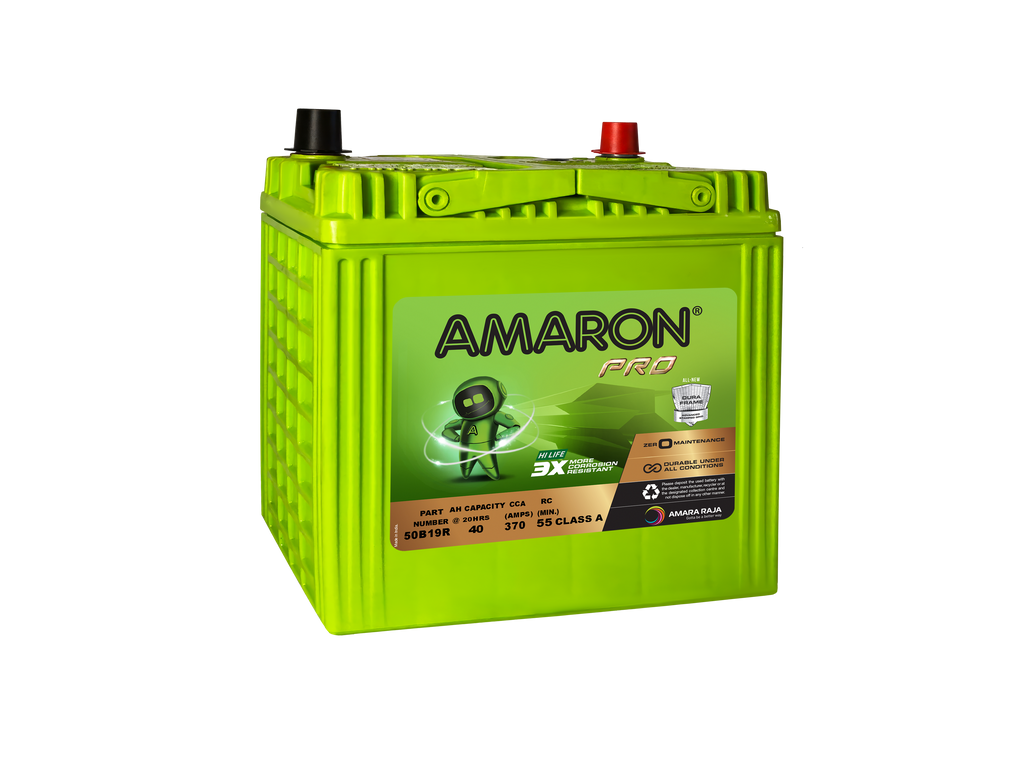 | AMARON |  PRO SERIES - DuraFrame ASG 50B19R (NS40) - 370CCA