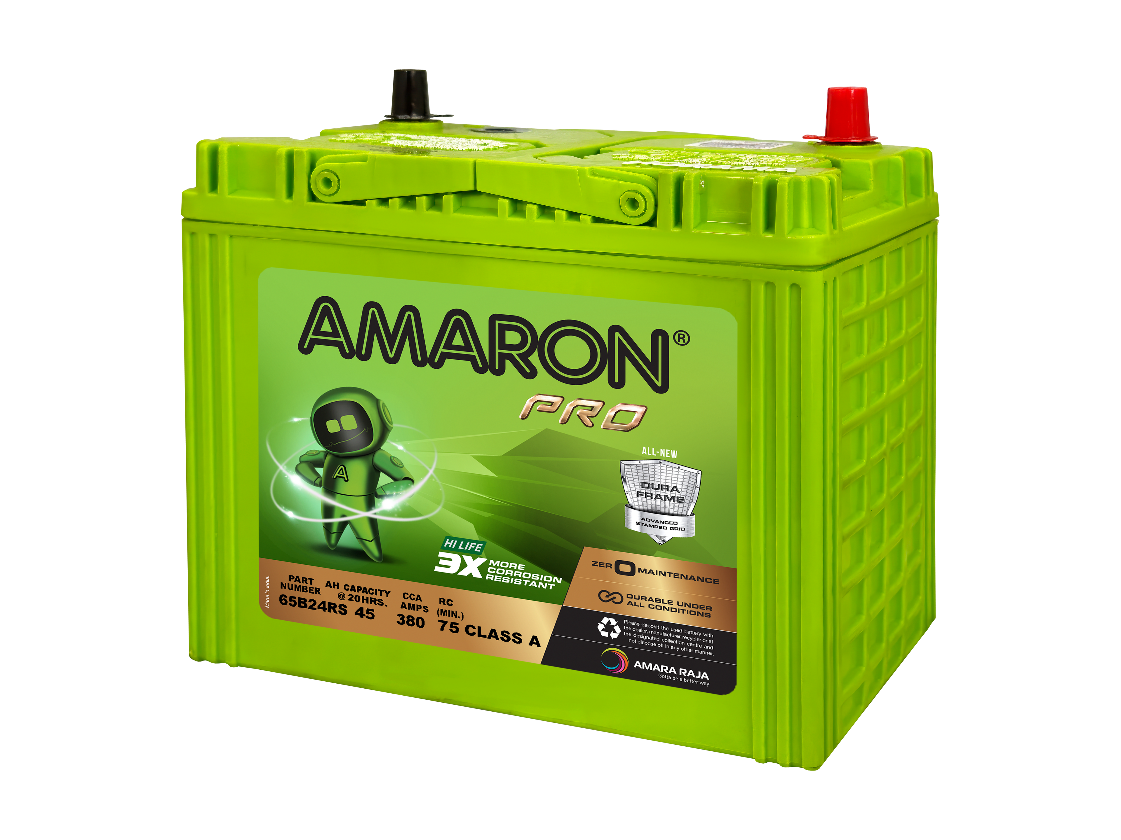 | AMARON |  PRO SERIES - DuraFrame ASG 65B24RS (NS60) - 420CCA