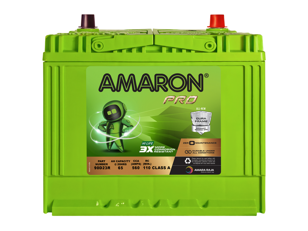 | AMARON |  PRO SERIES - DuraFrame ASG 90D23R (55D23R) - 560CCA