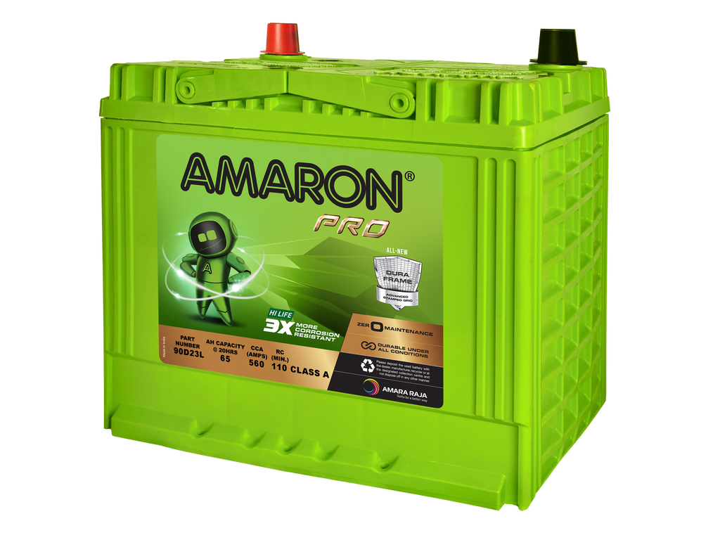 | AMARON |  PRO SERIES - DuraFrame ASG 90D23L (55D23L)  - 560CCA