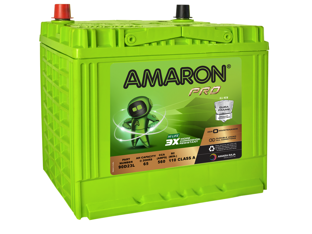 | AMARON |  PRO SERIES - DuraFrame ASG 90D23L (55D23L)  - 560CCA