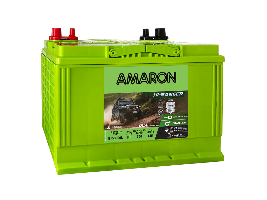 | AMARON |  PRO SERIES - DuraFrame ASG - GR27L Pro-Ranger Dual Terminal - 800CCA