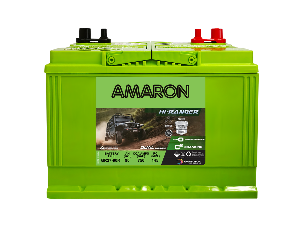 | AMARON |  PRO SERIES - DuraFrame ASG - GR27R Pro-Ranger Dual Terminal - 800CCA