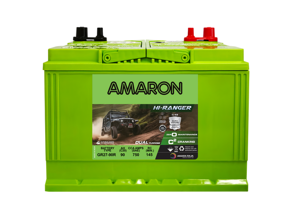 | AMARON |  PRO SERIES - DuraFrame ASG - GR27R Pro-Ranger Dual Terminal - 800CCA