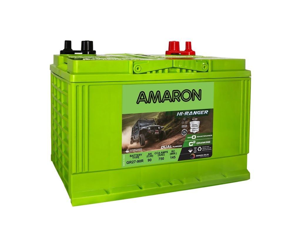 | AMARON |  PRO SERIES - DuraFrame ASG - GR27R Pro-Ranger Dual Terminal - 800CCA