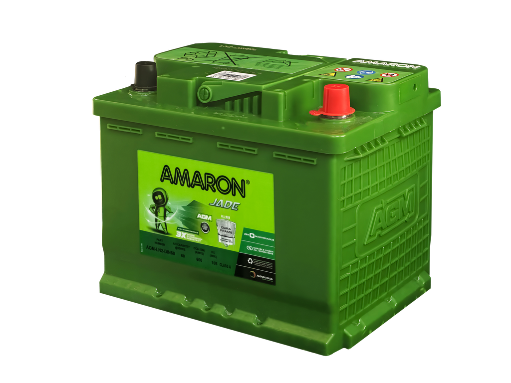 | AMARON | DIN60 (LN2) - JADE SERIES - AGM (START/STOP) - 600CCA