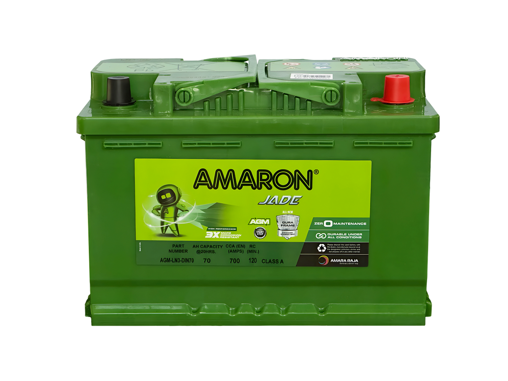 | AMARON | DIN74 (LN3) - JADE SERIES - AGM (START/STOP) - 700CCA