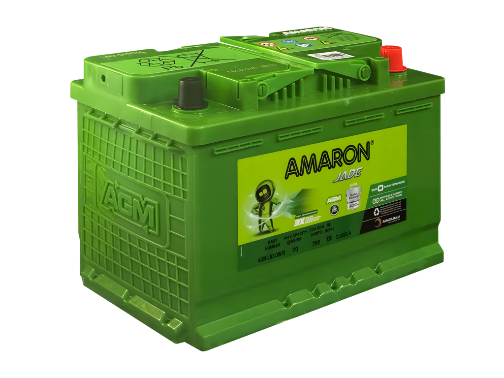 | AMARON | DIN74 (LN3) - JADE SERIES - AGM (START/STOP) - 700CCA