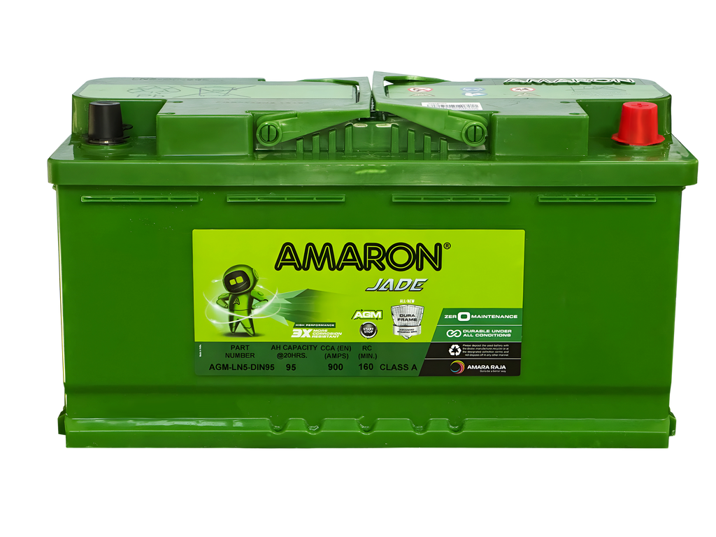 | AMARON | DIN100 (LN5) - JADE SERIES - AGM (START/STOP) - 900CCA