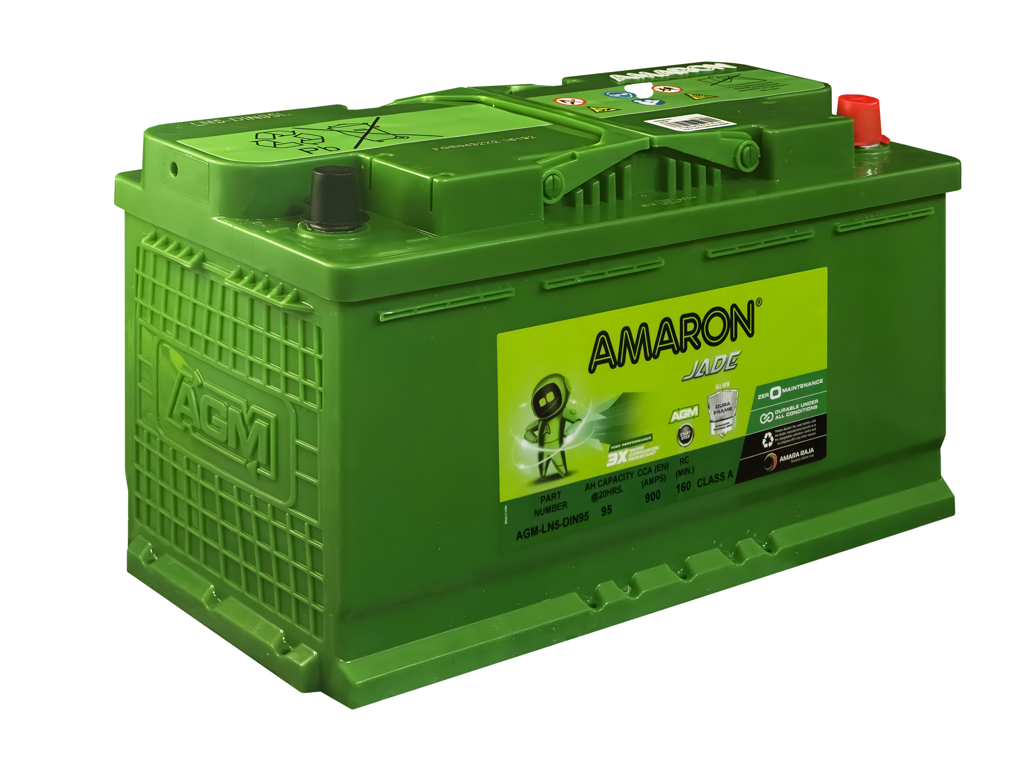 | AMARON | DIN100 (LN5) - JADE SERIES - AGM (START/STOP) - 900CCA