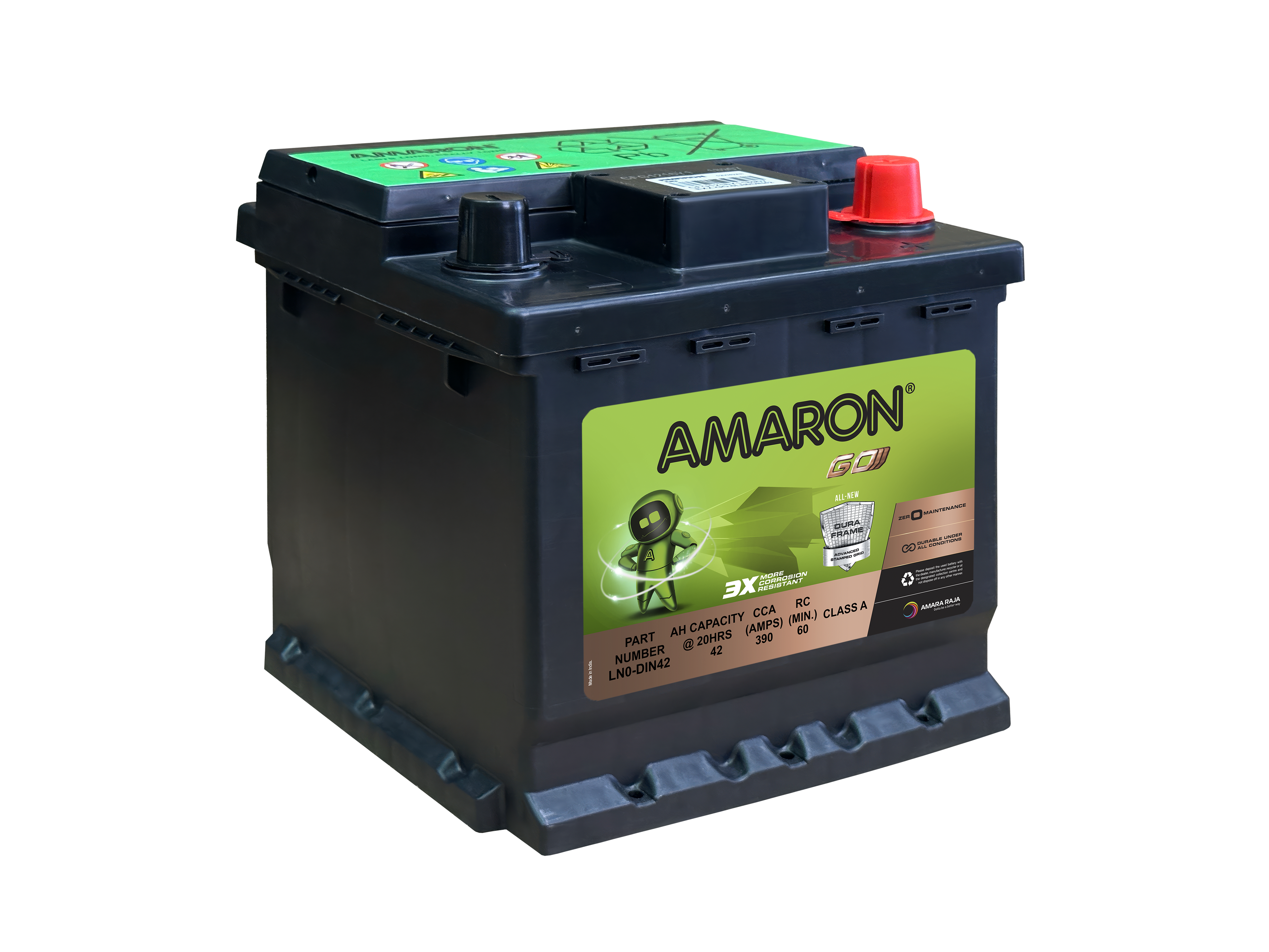 | AMARON | DIN42 PRO-Series Battery - 390CCA