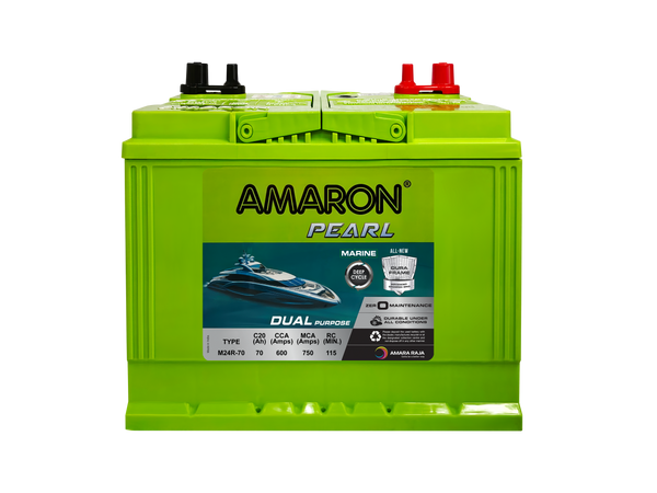 | AMARON | PEARL Marine Series 12V Battery M24-70R - 600CCA