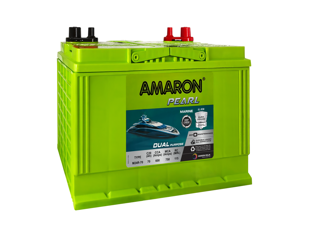 | AMARON | PEARL Marine Series 12V Battery M24-70R - 600CCA