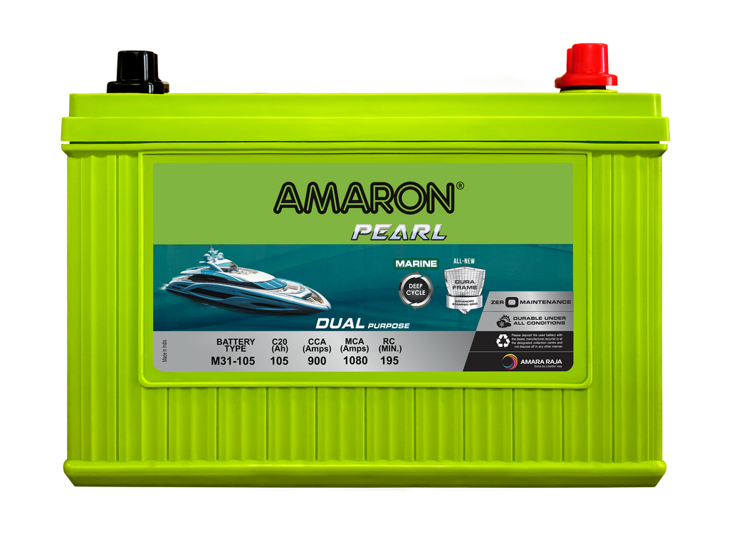 | AMARON | PEARL Marine Series 12V Battery M31-105R - 900CCA