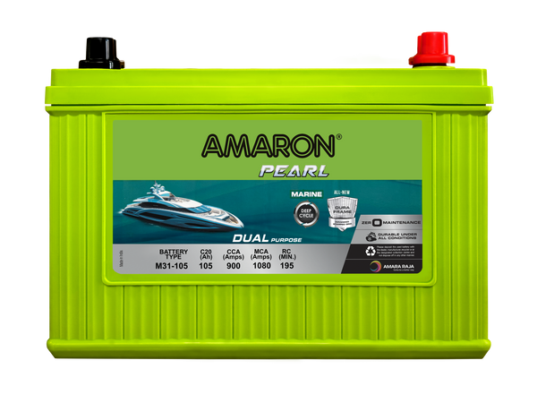 | AMARON | PEARL Marine Series 12V Battery M31-105R - 900CCA