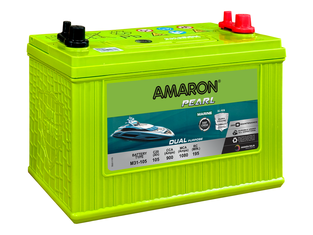 | AMARON | PEARL Marine Series 12V Battery M31-105R - 900CCA