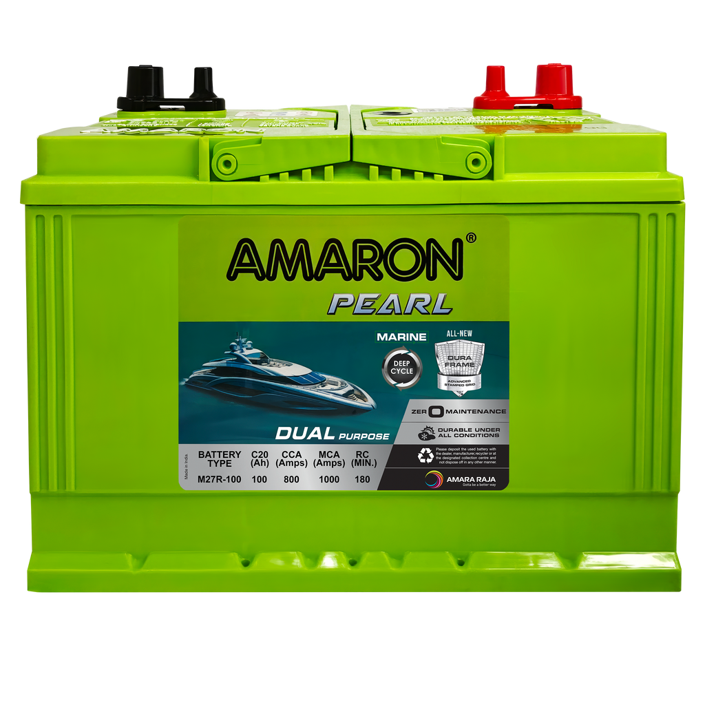 | AMARON | PEARL Marine Series 12V Battery M27-90R - 800CCA