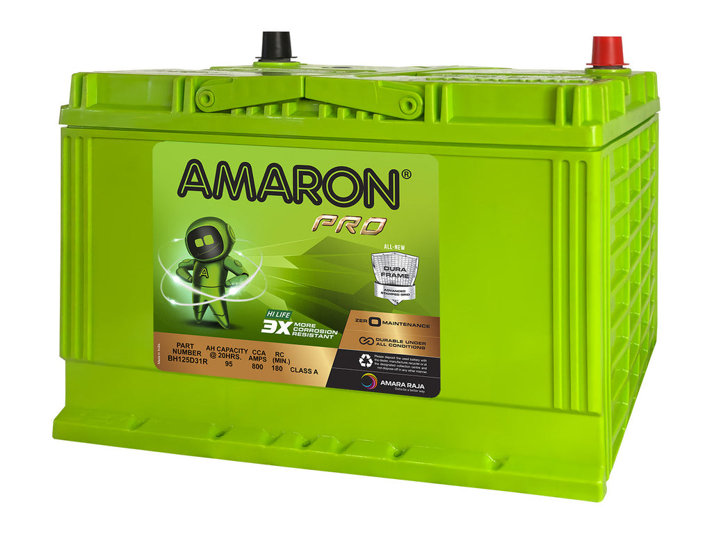 | AMARON | Pro-Series MF Battery 125D31R (N70ZZR) - 800CCA