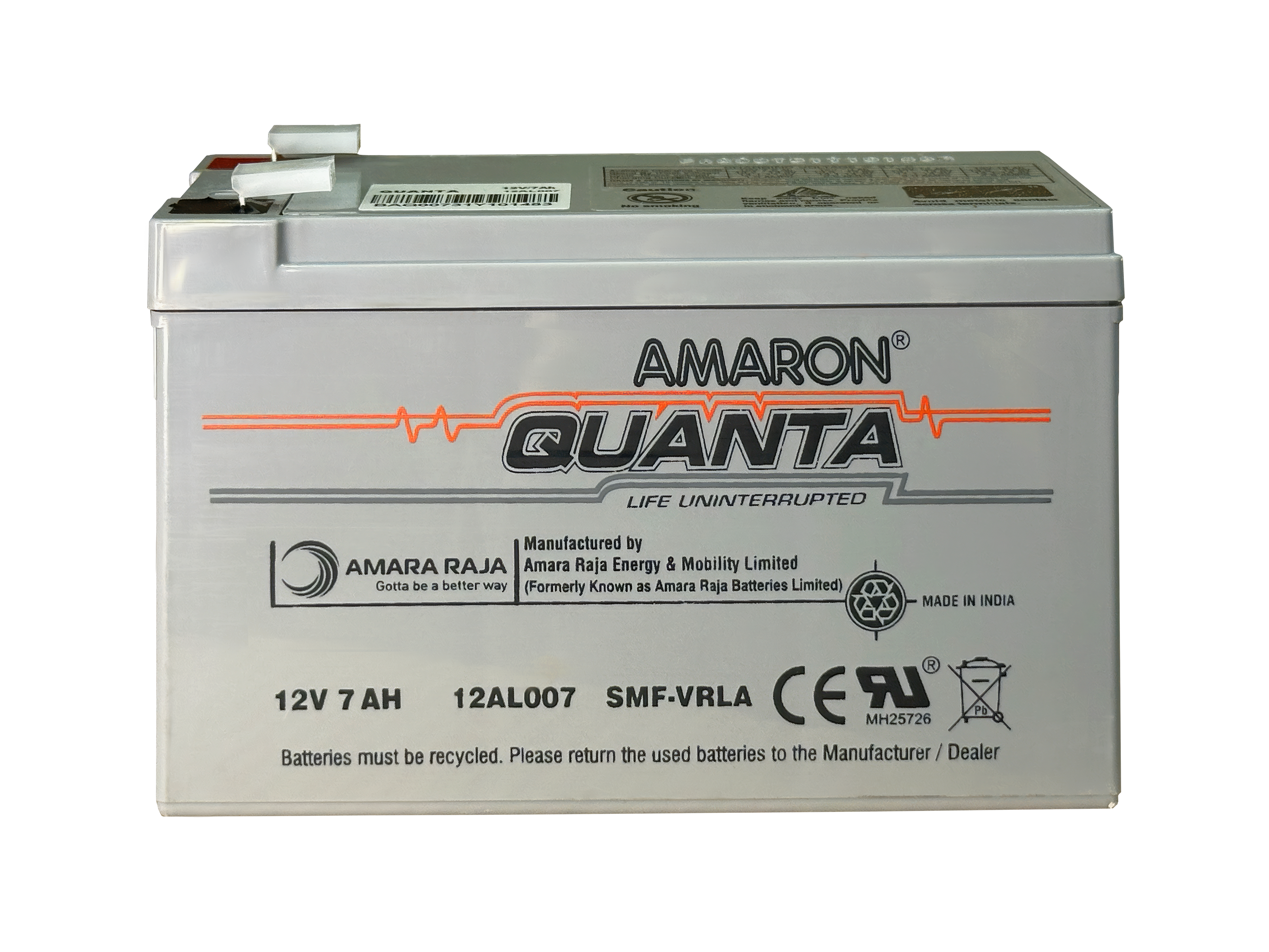 | AMARON | 7AH - QUANTA SERIES - UPS AGM/Deep Cycle