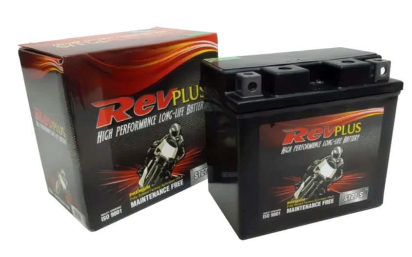 REVPLUS | STZ7-S 12V Motorcycle Battery - 6AH