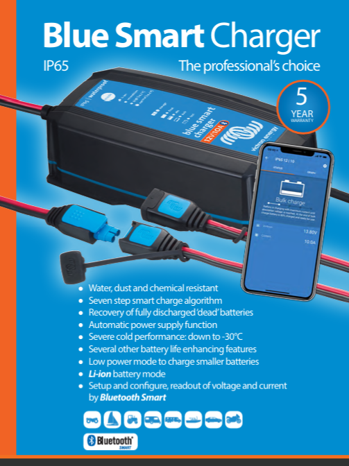 VICTRON | Blue Smart IP65 Charger (12V - 15A)