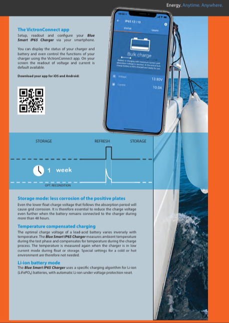 VICTRON | Blue Smart IP65 Charger (12V - 15A)