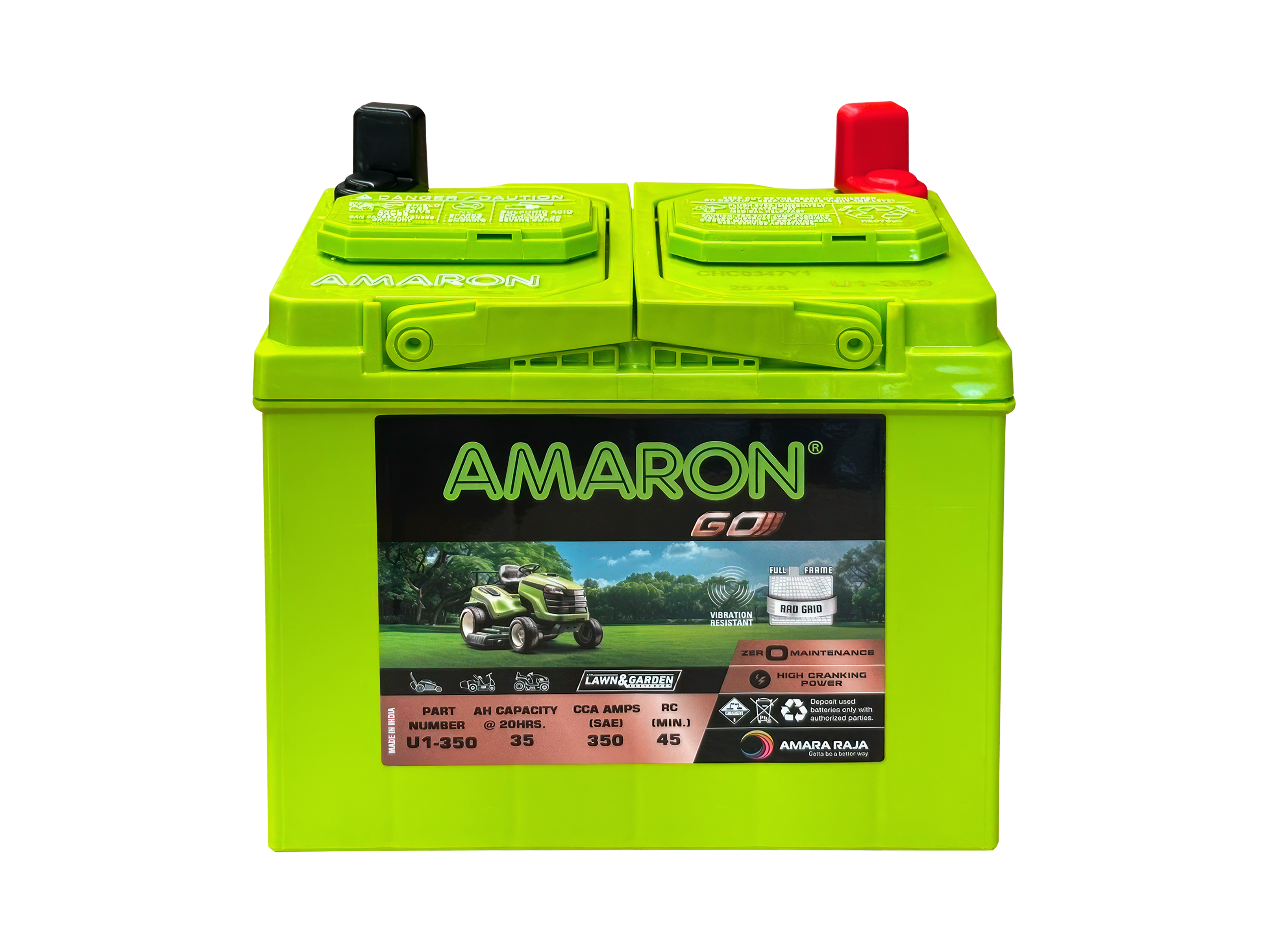| AMARON | U1 - LAWN'N'GARDEN - Lead Acid/ Cast Grid - 350CCA