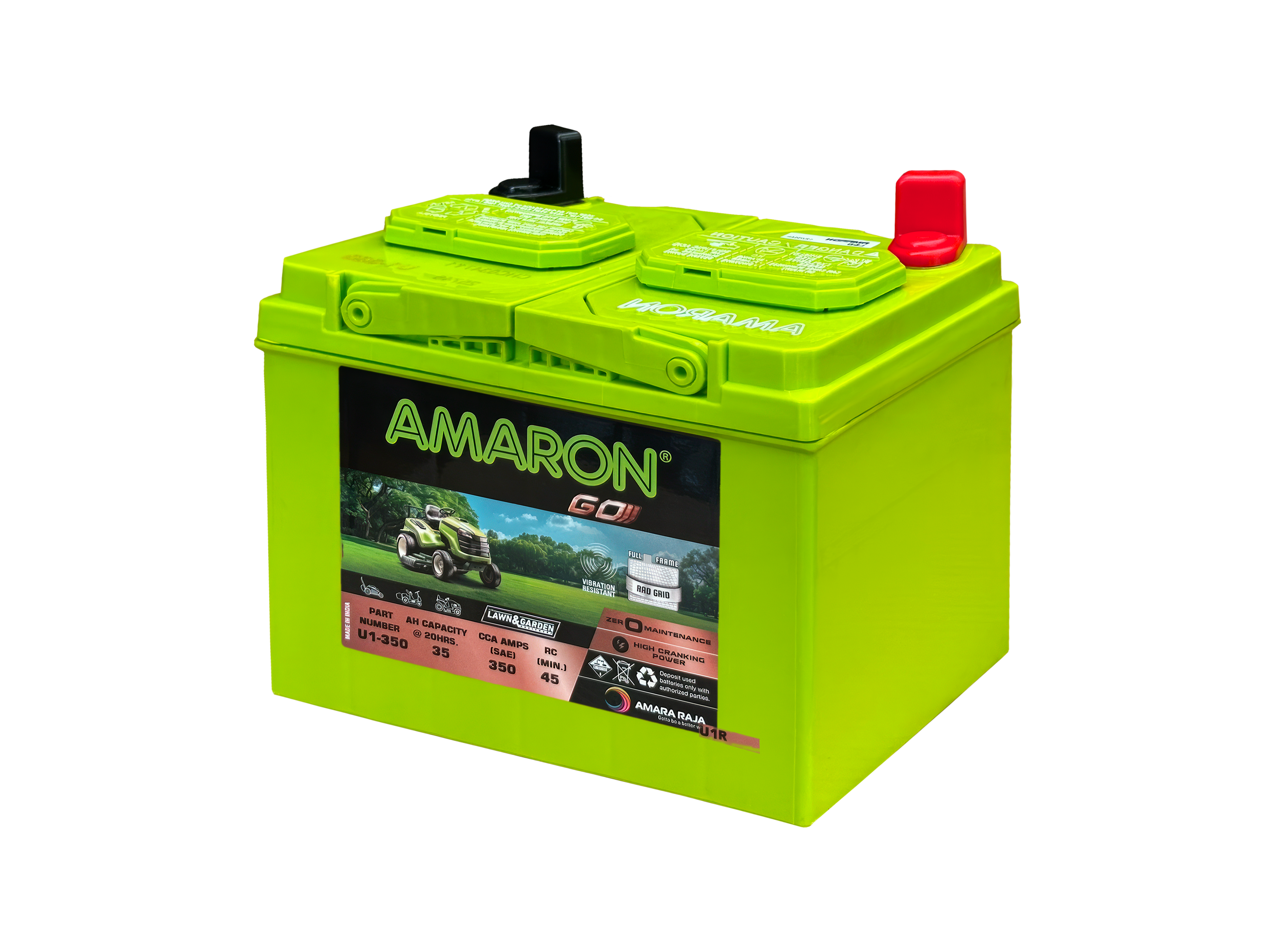 | AMARON | U1 - LAWN'N'GARDEN - Lead Acid/ Cast Grid - 350CCA