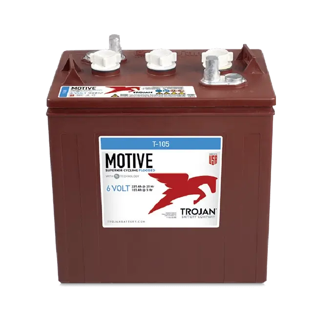 TROJAN | T105 RED 6V Deep Cycle Battery - 225AH