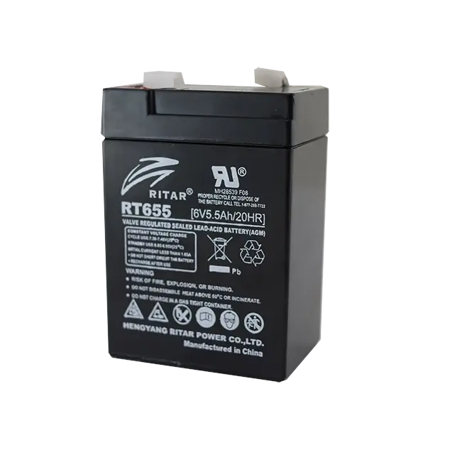 RITAR | RT650 (RT655) 6V Standby/ Fire System/ UPS Battery