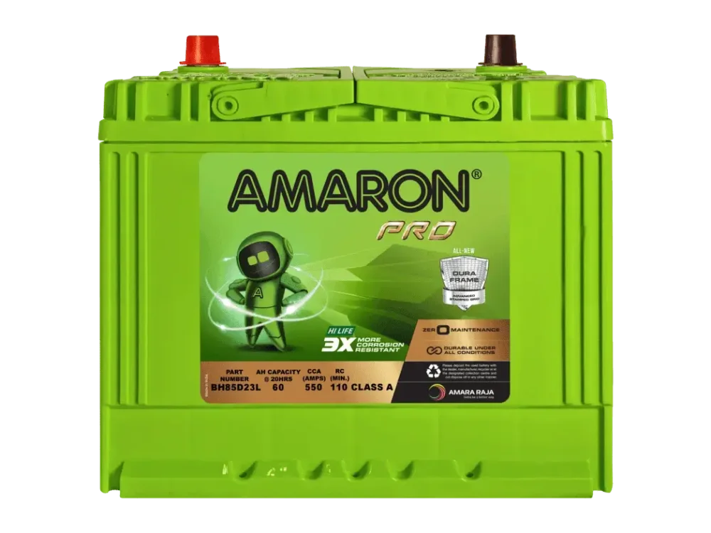 | AMARON |  PRO SERIES - DuraFrame BH95D23L (55D23L) - 600CCA